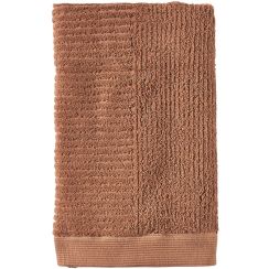 Zone Denmark Classic serviette 100x50 cm coton marron 31565