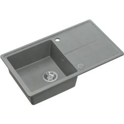 Quadron Tony évier graniteq 78x45 cm gris/graphite/onyx HTO7845SZK
