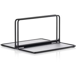 Zone Denmark Singles porte-serviettes 22.5x22.5x11.3 cm noir 332013