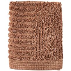 Zone Denmark Classic serviette 30x30 cm coton marron 31567