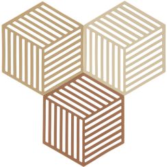 Zone Denmark Hexagon support de cuisine 16x14x cm mélange de couleurs 32704