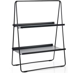 Zone Denmark A-Table étagère de cuisine 53x29x75 cm noir 331819