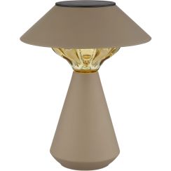 Globo Lighting Solar lampe solaire de table 1x0.06 W beige 36639S