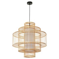 Light Prestige Stela lampe suspendue 1x15 W rotin LP-2026/1P