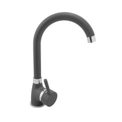 Pyramis Bello mitigeur de cuisine sur pied graphite/gris 090923601