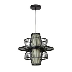 Light Prestige Astra lampe suspendue 1x15 W noir LP-3110/1P BK