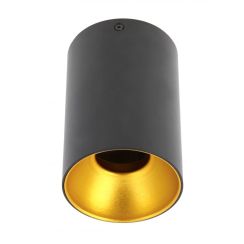 GTV Tensa plafonnier 1x20 W noir OS-TENGU10-00