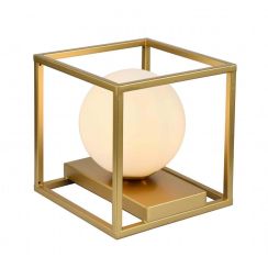 GTV Avelin lampe de table 1x40 W doré OS-AVEL-40-DEC