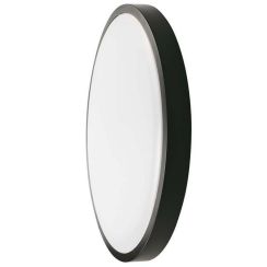 V-TAC plafonnier 1x24 W noir 76381