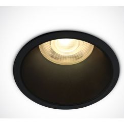 One Light spot encastré 1x10 W noir 10105AD/B/B