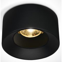 One Light Moza spot encastré 1x12 W noir 10112A/B/W