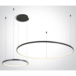 One Light Verdun 2 plafonnier 1x65 W noir 63150A/B/W