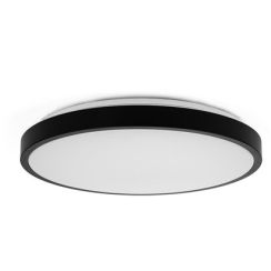 V-TAC plafonnier 1x36 W noir 76411-24