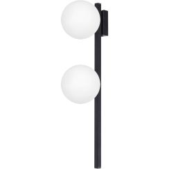 Kaja Korfu applique murale 2x10 W blanc-noir K-5463