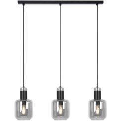 Kaja Denis lampe suspendue 3x15 W noir-graphite K-5263