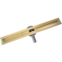 Rea Neox Slim Pro odpływ liniowy 90 cm złoty REA-G2716