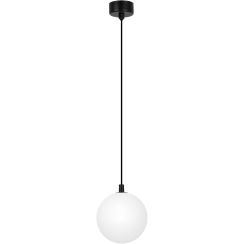 Kaja Aspen lampe suspendue 1x10 W blanc-noir K-5550