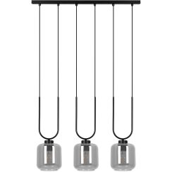 Kaja Bono lampe suspendue 3x15 W noir-graphite K-5586