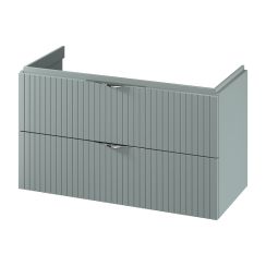 Cersanit Tirso armoire 99.4x44.6x57.2 cm sous-lavabo suspendu bleu-vert S1015-012