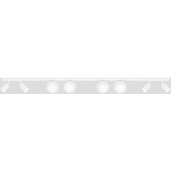 Kaja Andi plafonnier x10 W blanc K-5498