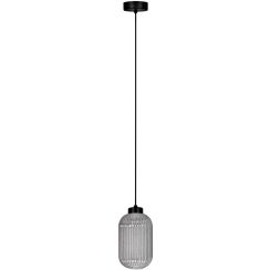 Kaja Silva lampe suspendue 1x15 W noir-graphite K-5750