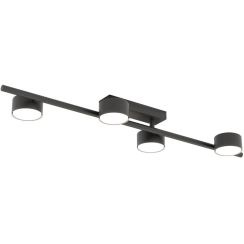 Emibig Bet plafonnier 4x12 W noir 1467/4