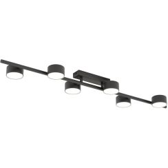 Emibig Bet plafonnier 6x12 W noir 1467/6