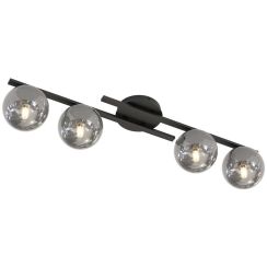 Emibig Kairo plafonnier 4x10 W graphite 1447/4