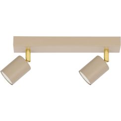 Kaja Mati plafonnier 2x10 W doré-beige k-5821