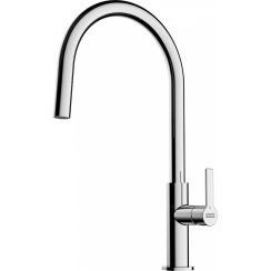 Franke Maris Slim J Pull-Out mitigeur de cuisine sur pied chrome 115.0728.388
