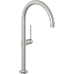 Kludi Reef mitigeur de cuisine sur pied nickel 50803N575