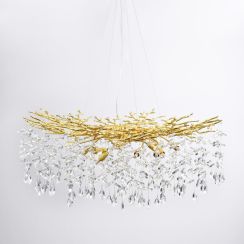 Zuma Line Cindy lampe suspendue x3.5 W doré MD4115-13IGN-II