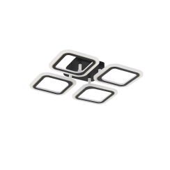 Zuma Line Stellar plafonnier 1x40 W blanc-noir MS232040R-BK