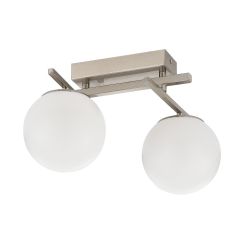 Zuma Line Nebula plafonnier 2x20 W blanc-nickel MS223121-SN