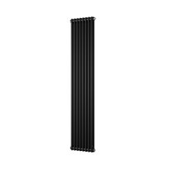 Instal Projekt Tubus 2 radiateur d’intérieur 179.3x65 cm podłączenie inférieur noir TUB2-180/14VC75