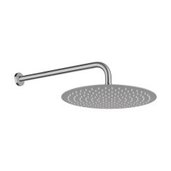 Set douche à effet de pluie Oltens Vindel 37006910, bras mural Oltens Lagan 39402910