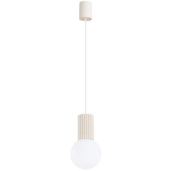 Sollux Lighting Halo lampe suspendue 1x8 W blanc-beige SL.1719