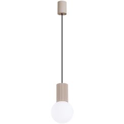 Sollux Lighting Halo lampe suspendue 1x8 W blanc-beige SL.1744