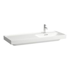 Laufen Meda lavabo 120x46 cm rectangulaire de meuble blanc brillant H8171194001041