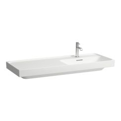 Laufen Meda lavabo 120x46 cm rectangulaire de meuble blanc mat H8171197571041