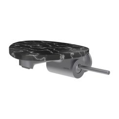 Laufen Ada mitigeur de lavabo encastrée noir-acier HF506726506060