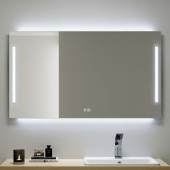 Kronenbach Sun miroir 120x60 cm rectangulaire avec éclairage argenté US126082KBSNLEDN
