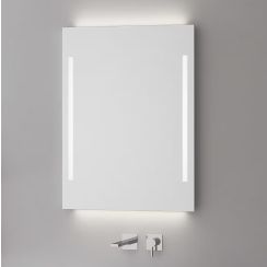 Kronenbach Sun miroir 60x80 cm rectangulaire avec éclairage argenté US608082KBSNLEDN