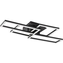 Rabalux Drusus plafonnier 4x40 W blanc-noir 71389