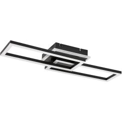 Rabalux Ramin plafonnier 3x30 W blanc-noir 71393