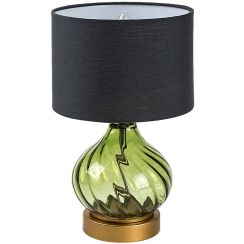 Rabalux Pirelo lampe de table 1x25 W noir-vert 74033