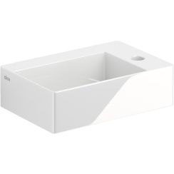 Clou New Flush lavabo 35.5x24.5 cm rectangulaire classique-à poser blanc CL/03.03420.01