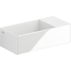 Clou New Flush lavabo 35x18 cm rectangulaire classique-à poser blanc CL/03.03430