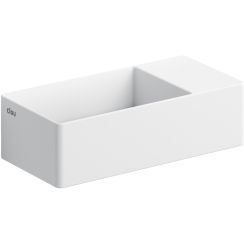 Clou New Flush lavabo 35x18 cm rectangulaire classique-à poser blanc CL/03.13430