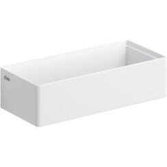 Clou New Flush lavabo 38x18 cm rectangulaire classique-à poser blanc CL/03.13431.02